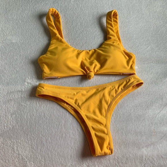 Yellow Bikini Set - Picture 1 of 4